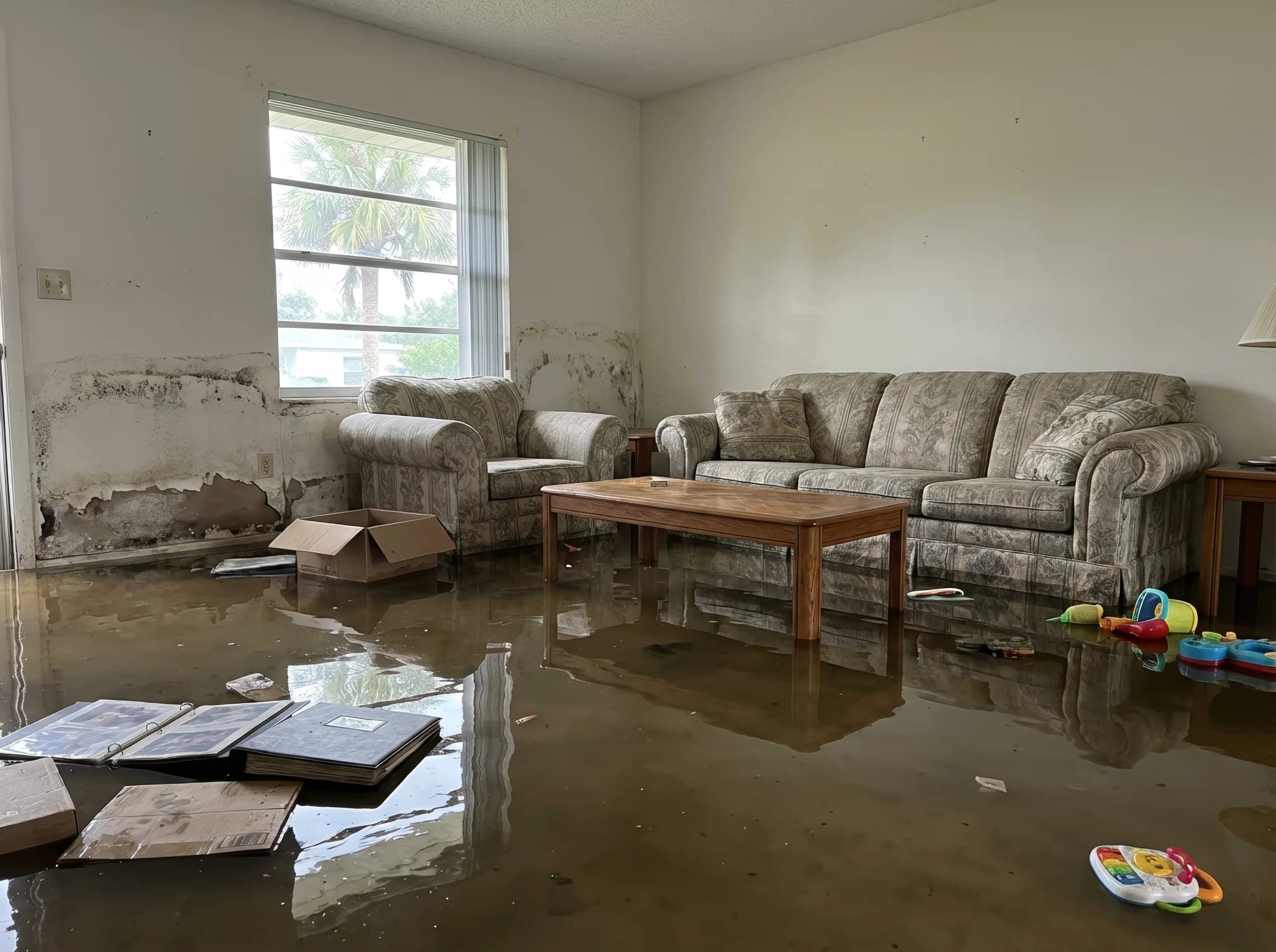 Professional restoration team